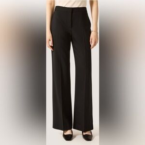 Anne Klein II Classic Trouser Pants. Women’s Sz-6. Jet Black | Unlined | Elegant